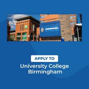 Apply to University College Birmingham