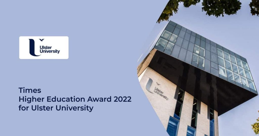 Times Higher Education Award 2022 for Ulster University AIMS Education