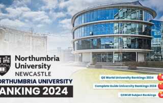 Northumbria university ranking 2024