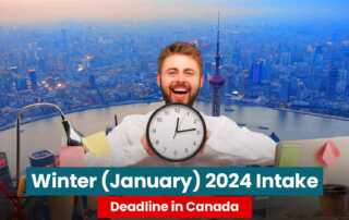 Winter (January) 2024 Intake Deadline in Canada